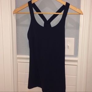 Athleta Navy Tank Top, Small